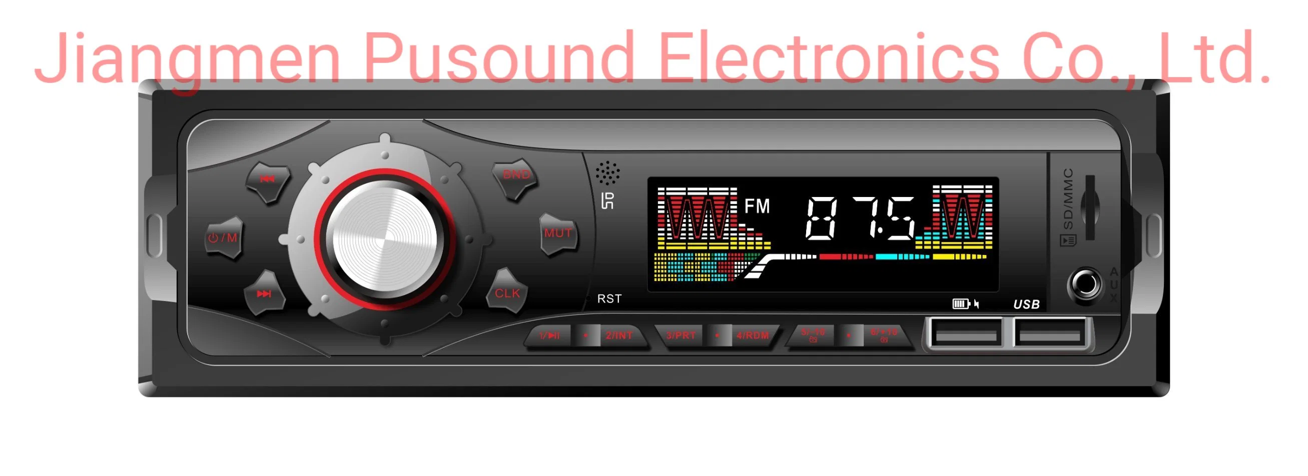 Günstige Auto LED Radio Auto Multi Media MP3 Player mit Bluetooth