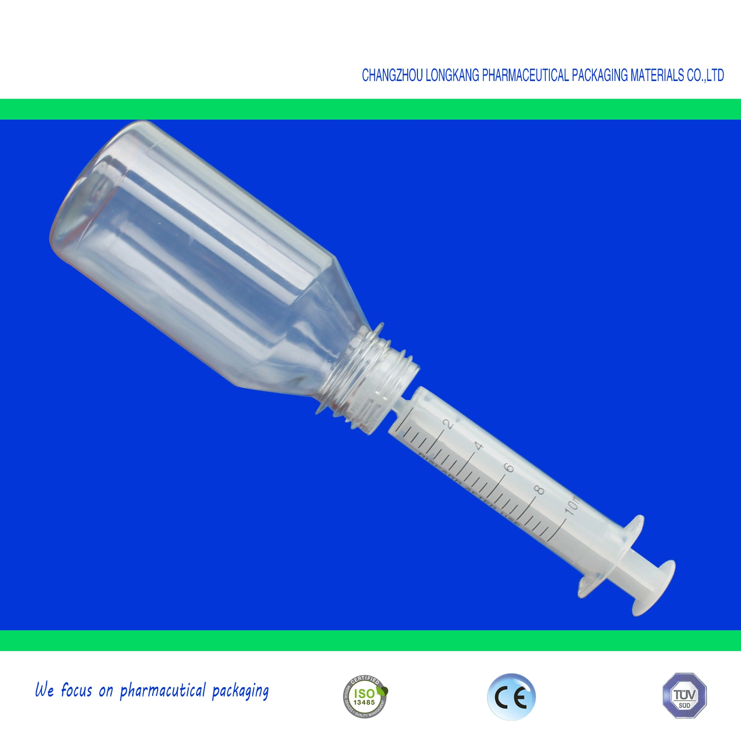 Dosing Syringe with Plastic Adapter