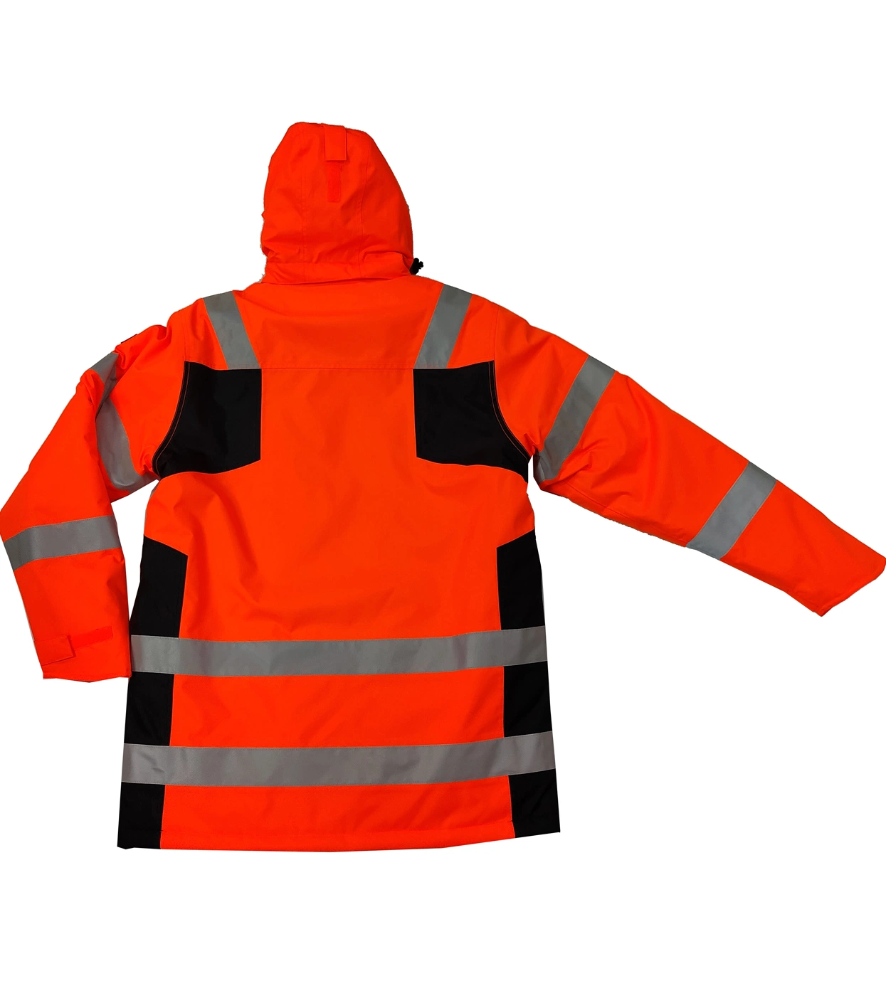 Hot Sale New Design Hi Vis Waterproof/Windproof Workwear Jacket with Reflective Tape