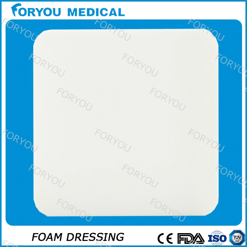 Medical Ostomy Foam Wound Dressing Non Woven Adhesive Dressing