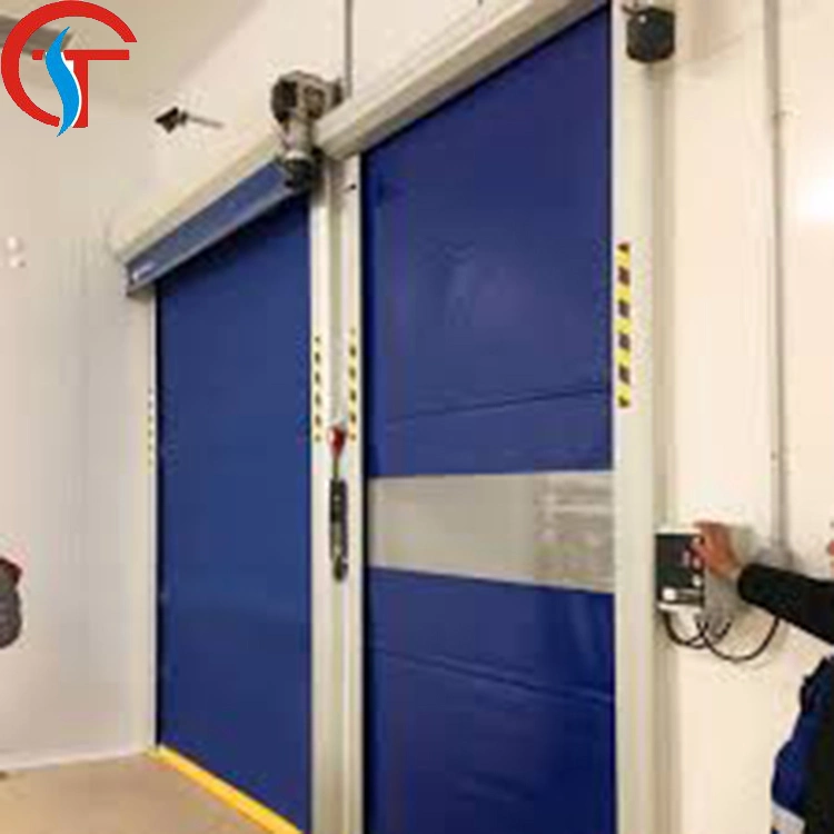 Cool Room Thermal Insulated High Speed Rapid Roller up Doors for Cold Storage