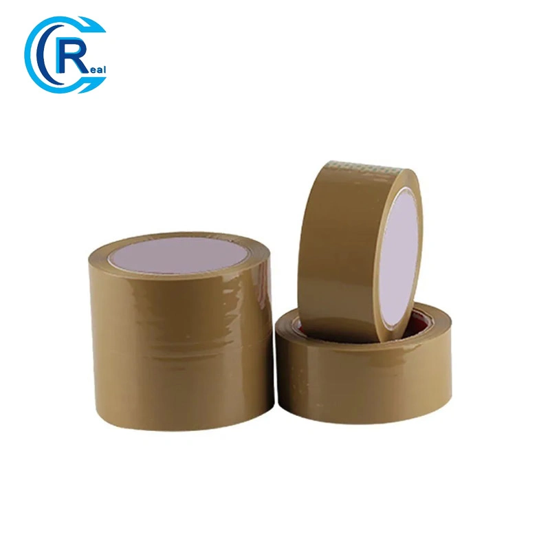 Clear Brown Buff Coffee Tan Adhesive BOPP/OPP Packing Tape 90 Meters for Packaging