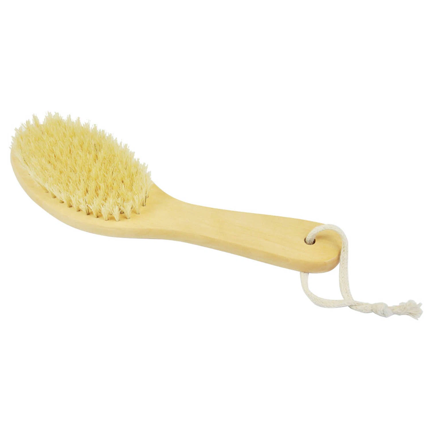 Natural Bamboo Wood Handle Body Cleaning Bath Brush Kin Scrub Exfoliating Scrubber