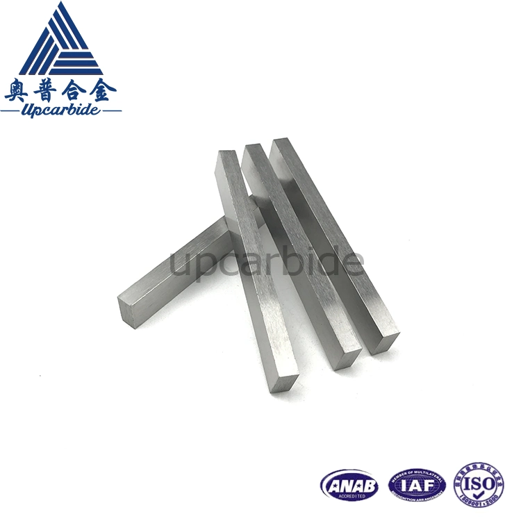 Zhuzhou Factory Pure W 99.95% 70*9.3*4.9mm 6 Side Polished Tungsten Bar