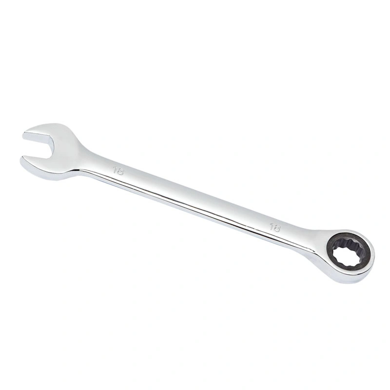 CRV Material 72th Gear Wrench Flexible Combination Racthet Wrench