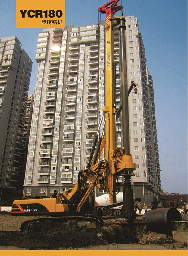 Yuchai Pile Drilling Rig Ycr120 Rotary Drilling Rig Water Drilling Rig