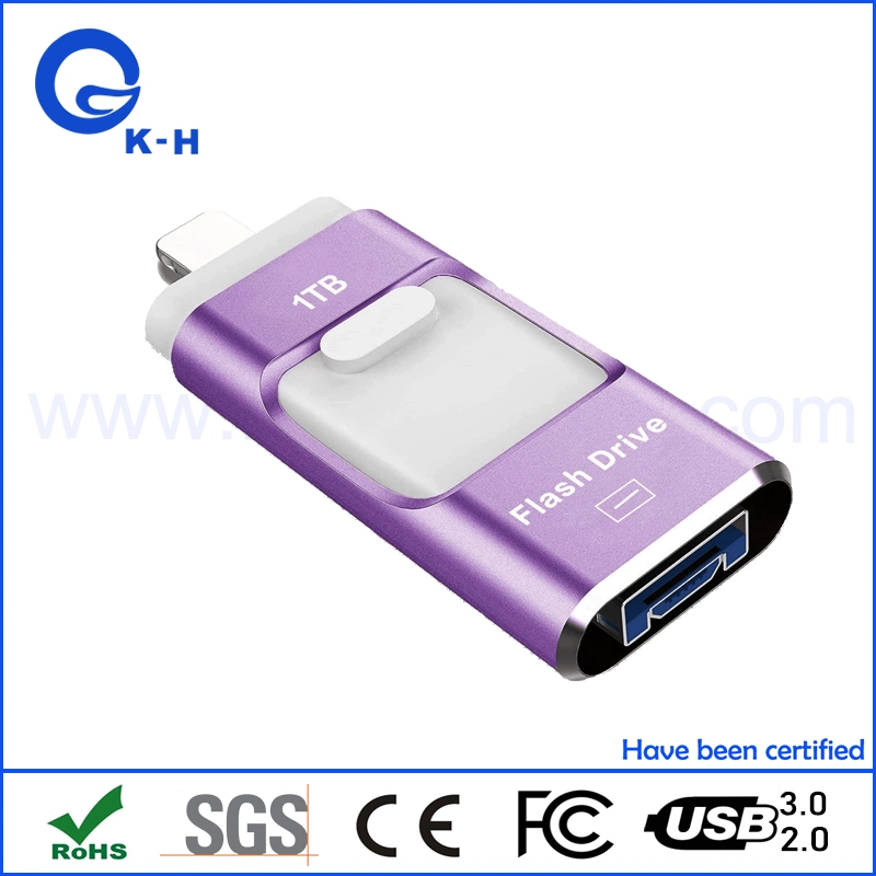 OTG USB 3.0-накопитель для iPhone 256 ГБ, 512 ГБ