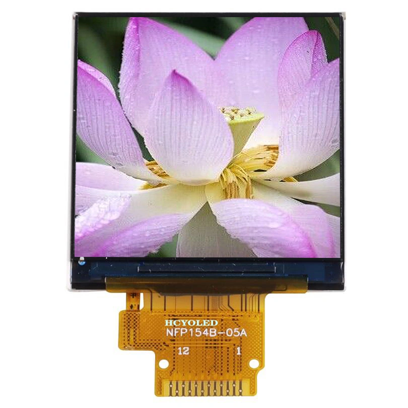 Clear and Colorful: 1.54-Inch HD TFT LCD Display with 240*240 Resolution