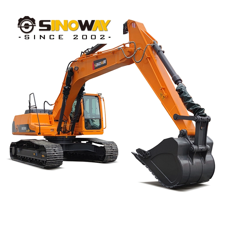 Chinese Small Mini Hydraulic Long Reach Backhoe Excavator 20 Ton 21 Ton 23 Ton 25 Ton Micro Construction Crawler Excavator for Sale