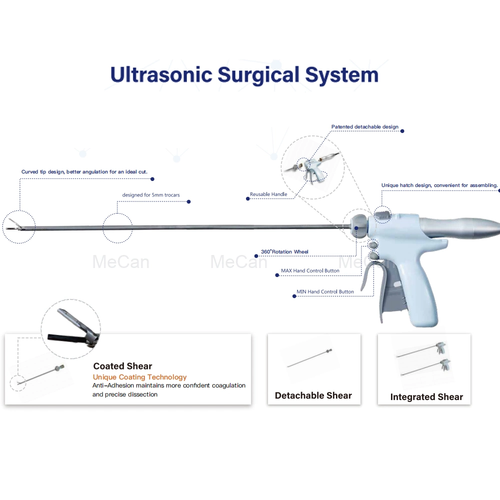 Cirugía General sistema operativo de bisturí médico sistema quirúrgico ultrasónico