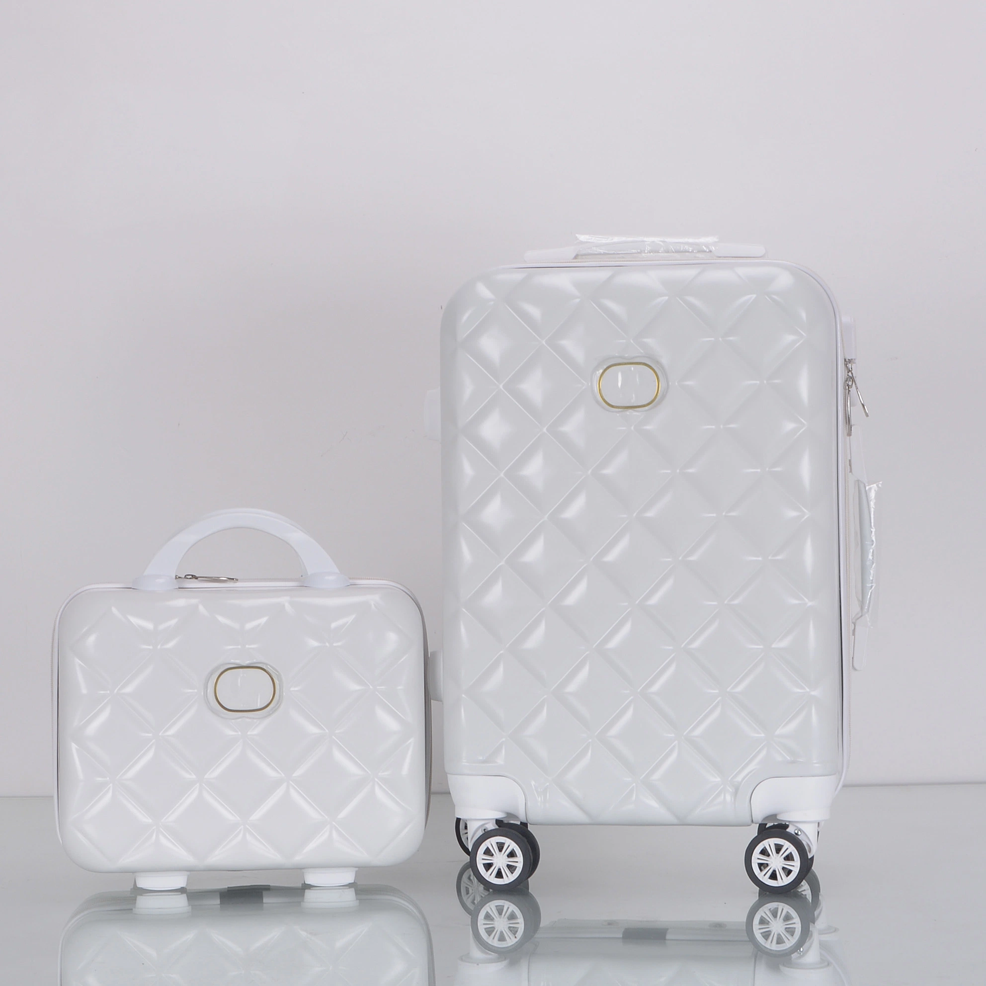 Classic Suitcase Luggage 24 Trolley Suitcase ABS Travel Luggage Sets with Cosmetic Bags