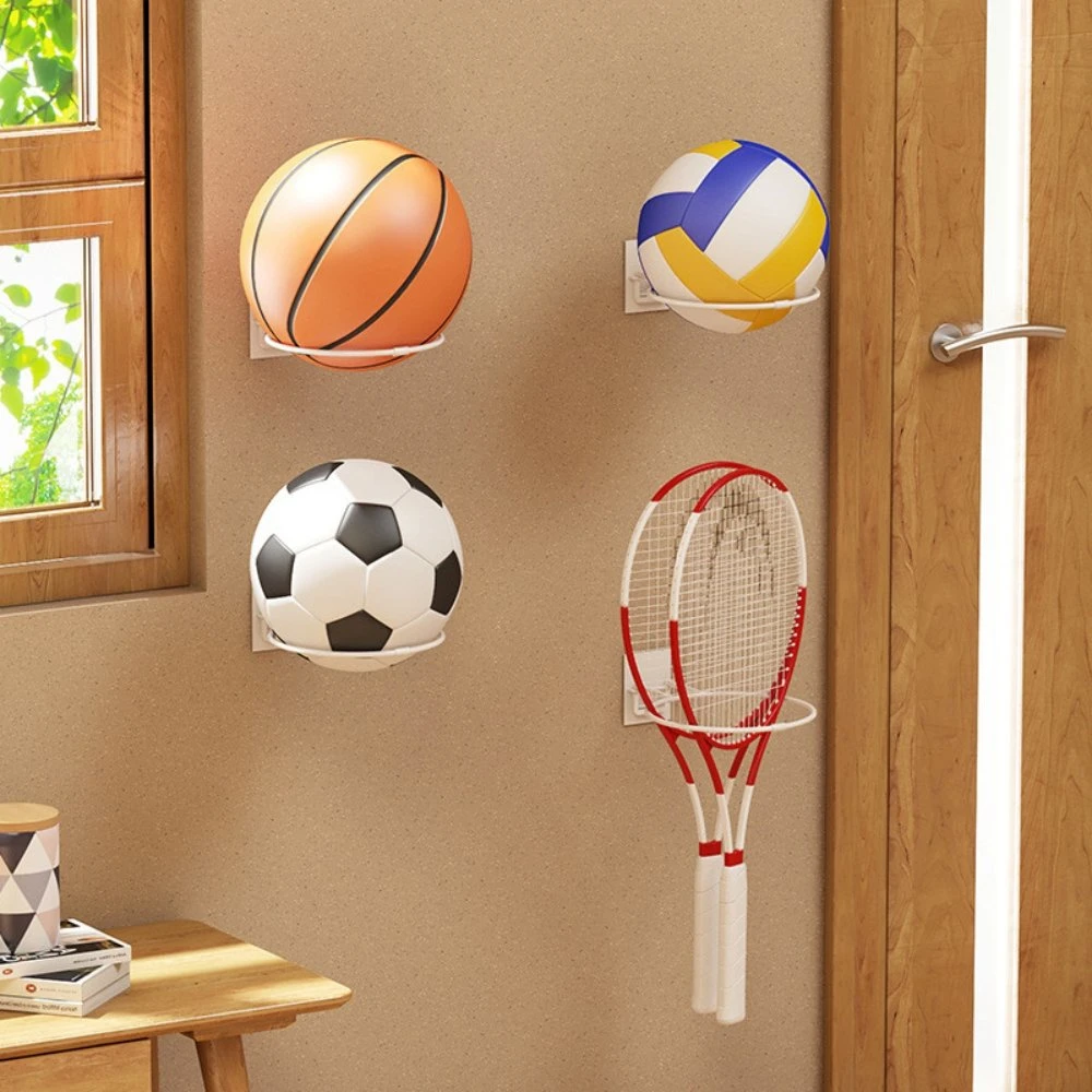 Wall Mount Ball Holder Rack Display Storage Wyz23365