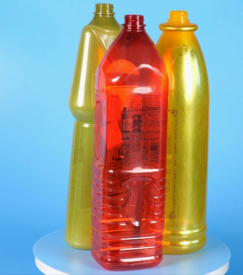 Car Gasoline Engine Oil Fuel Additive Empty Yellow Oil Bottle Packaging Plastic Bottles