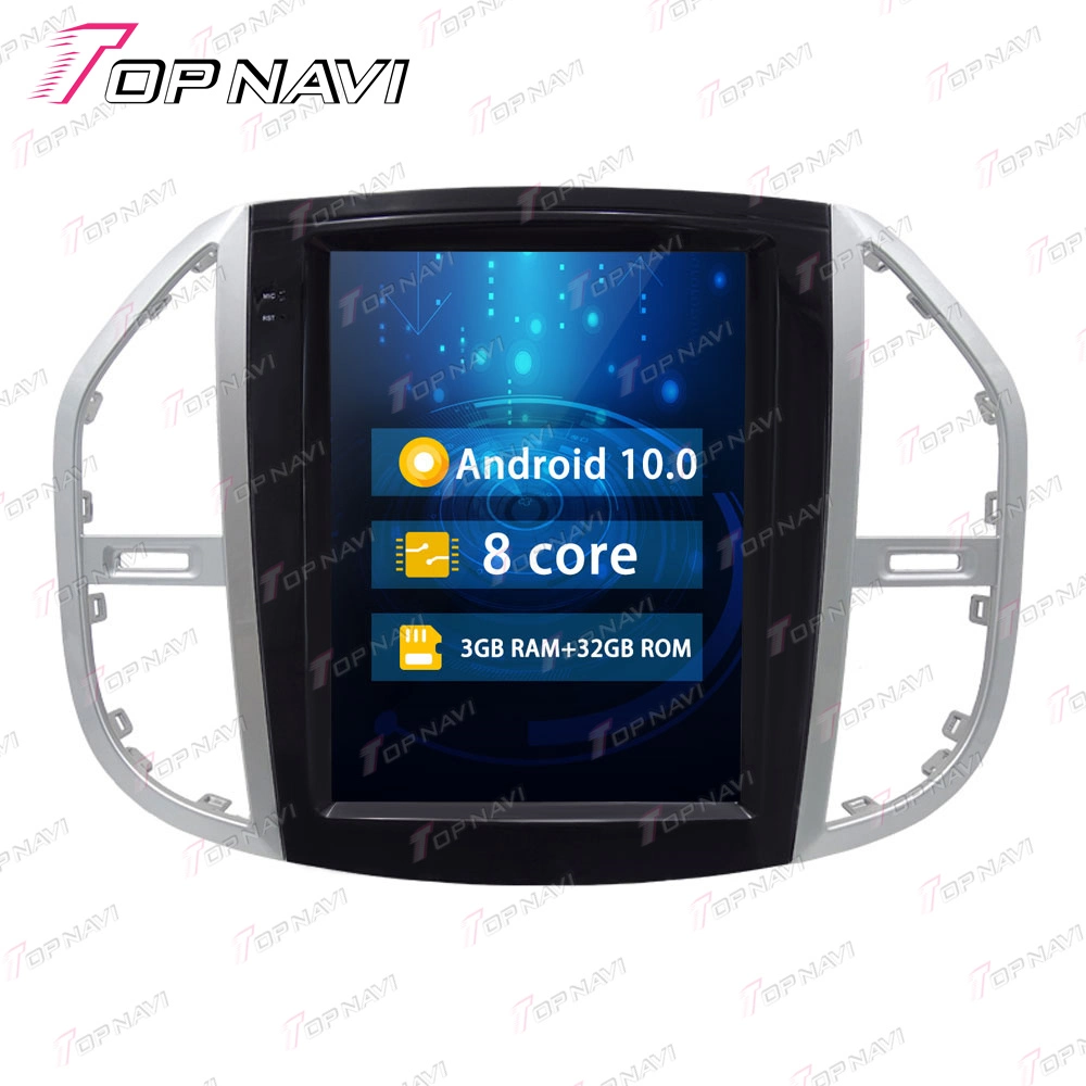 New 12.1inch Android 10.0 Vertical Screen Car Stereo GPS Navigation DVD Player for Benz Vito 2013 - 2017 Benz Radio