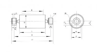 Dtii Style Taly Pulley for Conveyor System