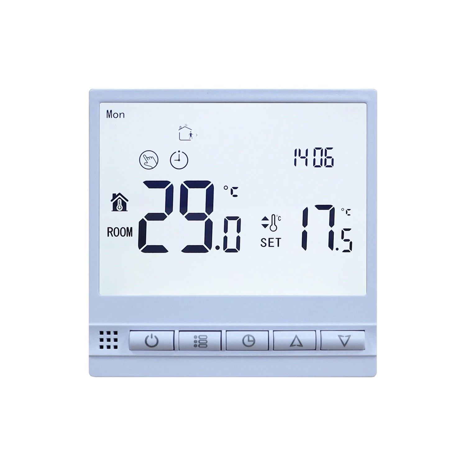 TUYA APP Control Smart WiFi Digital Semanal programable Gran pantalla Termostato de calefacción de suelo