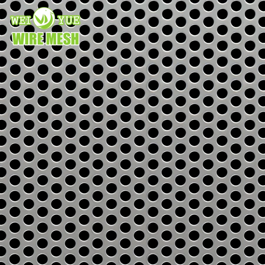 201 304 316 316L Stainless Steel Perforated Sheet Metal for Construction Decorative Materials