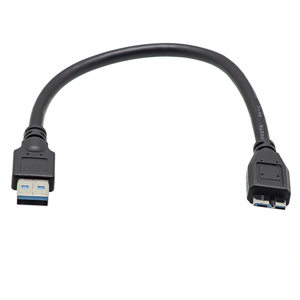 Super-speed Dual USB3.0 AM To Micro USB3.0 B Type Camera Cable For Machine Vision