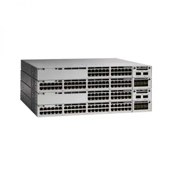 Оригинальные 24 порта PoE 4*10 г порты Network Essential Switch C9300L-24p-4X-E.