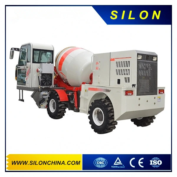 1.2m3 Auto Self Loading Concrete Mixer Truck with PLC Weighing System (Cummins Engine Optional)