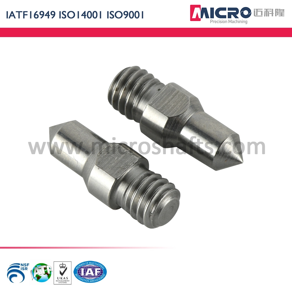 Customized CNC Machining Heat Treatment Stainless Steel High Precision Micro Shaft for Auto Power Tools Medical Motors