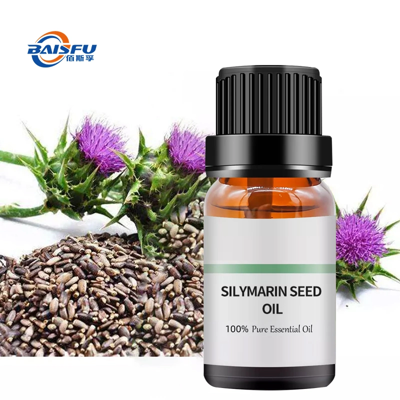 Silymarin Seed Oil CAS 65666-07-1 Medical Treatment of Liver Diseases Factory Supply