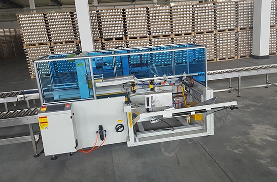 Direct Wholesale/Supplier Automatic Folding Gluing Tray Carton Case Box Erector Machine