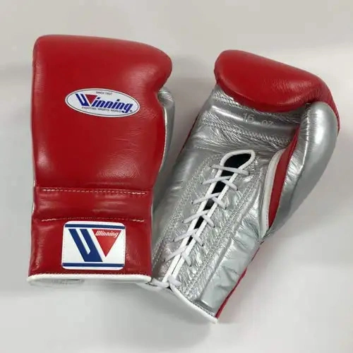 Custom Design Winning Boxing Gloves Real Leather Training Professional Boxing Gloves Genuine Leather Boxing Gloves