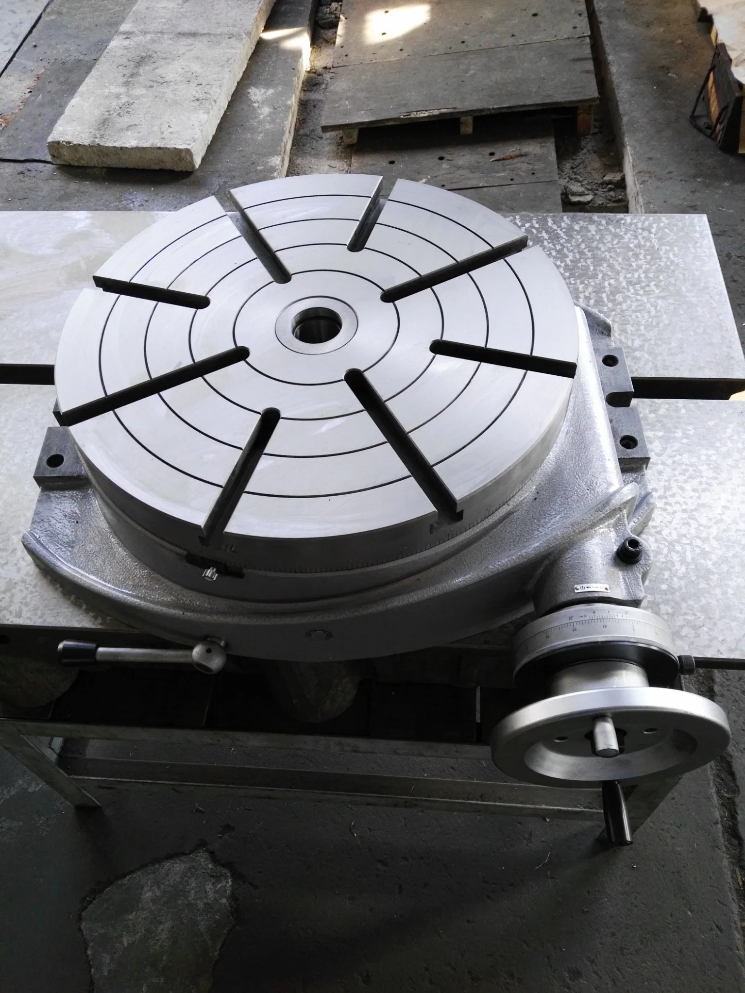 Center Height 200mm (Высота по центру 200 мм), Tsl200 Horizontal Manual Rotary Table (