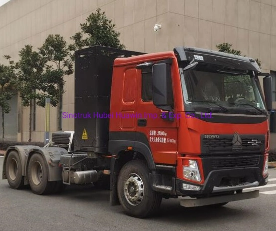 Sinotruk 6X4 V7 New Electric Tractor Truck