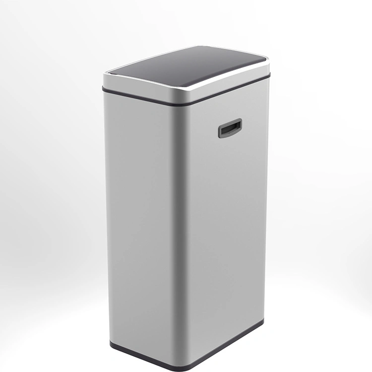 Sensor Garbage Can Automatic Trash Rubbish Bin with Stainless Steel Touch Free