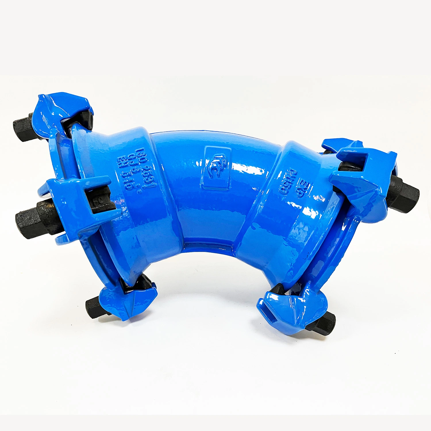 Yahao 90 Degree Double Socket Bends Mechanical Joint Ductile Iron Pipe Fittings