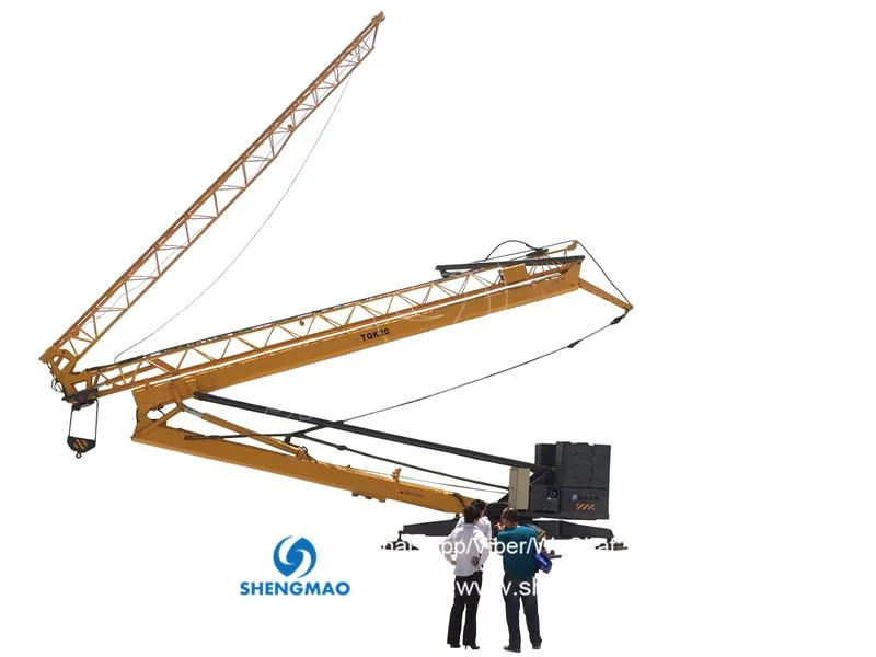 2022 Hot Sale 1t Small Mobile Construction Tower Crane with Factory Price