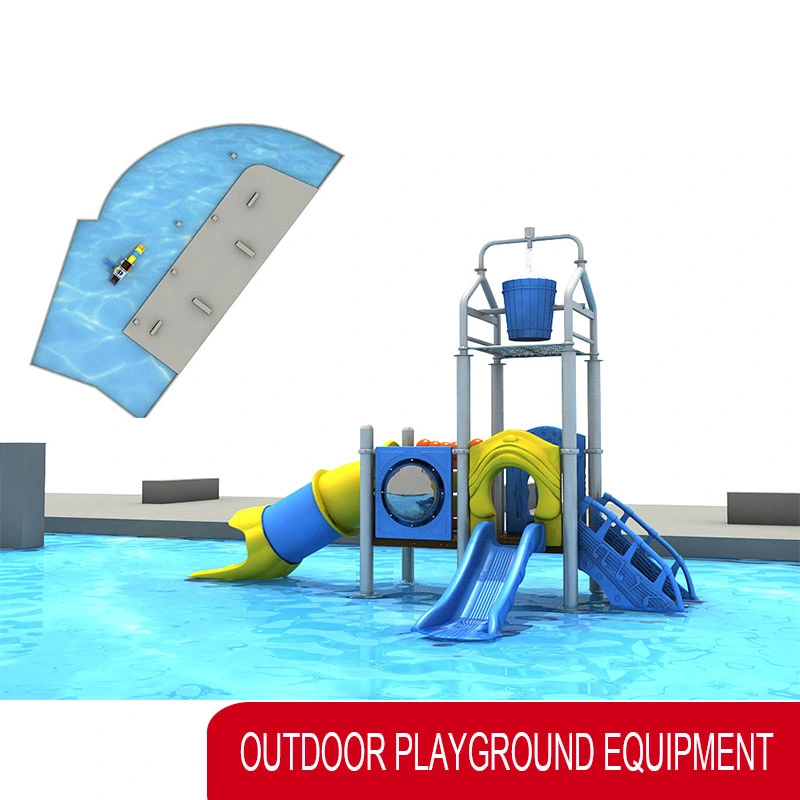 Colorful Plastic Commercial Outdoor Slide Part Playground