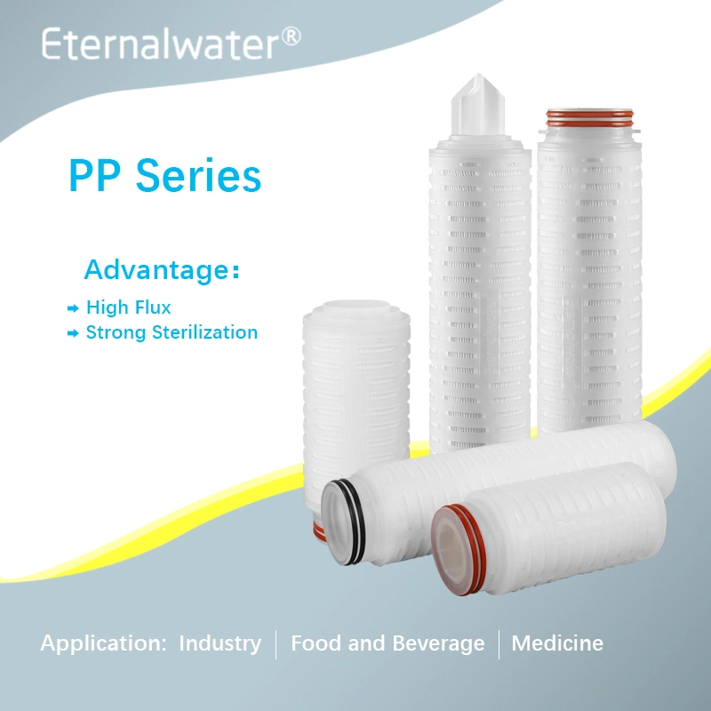 Eternalwater 1/3/5um Electroplating Industry for Liquid Filtration in Data Storage Industry