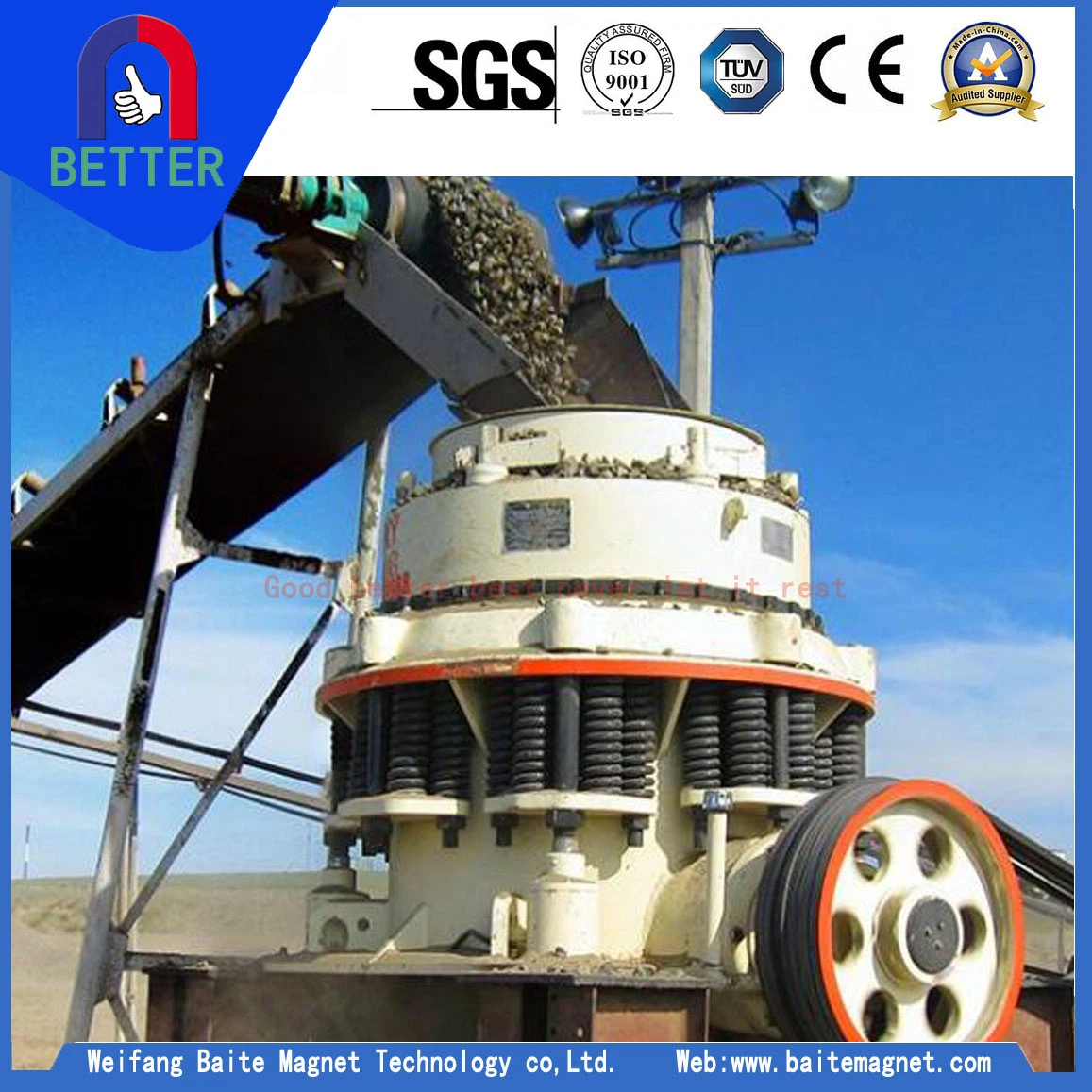 Top Quality Mining Machine Cone Crusher for Stone