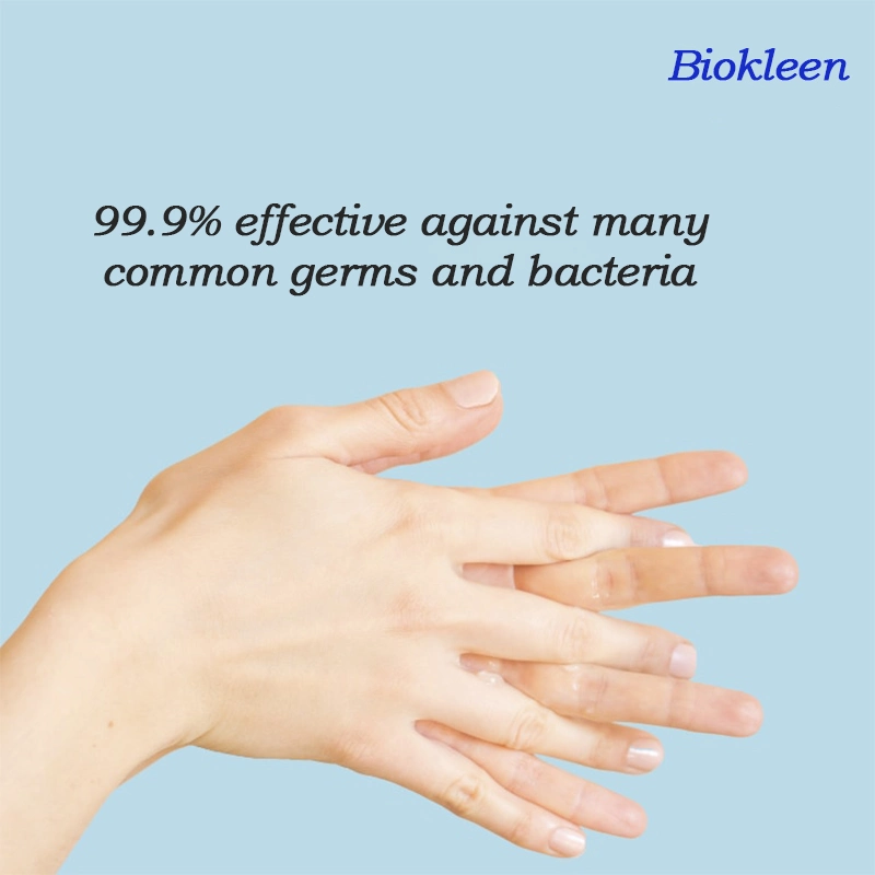 Biokleen Natural Moisturizing Liquid Hand Wash Anti-Bacterial Hand Sanitizer Hand Cleansing Gel