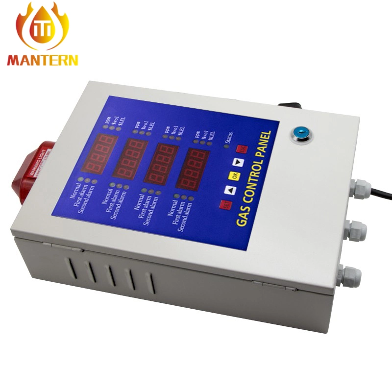 Multi Channels Toxic and Combustible Gas Alarm Control Panel