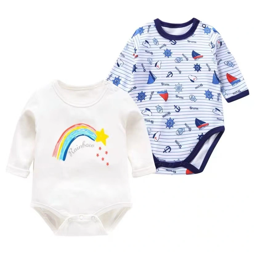 Newest 100% Organic Cotton Printed Infant Wear