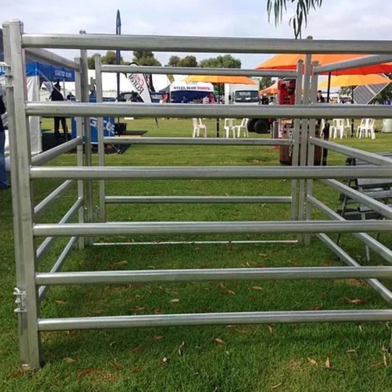 2023 Hot Sale Cattle Horse Round Pen Livestock Corral Fence Panels and Goat Sheep Yard Gate with Best Price