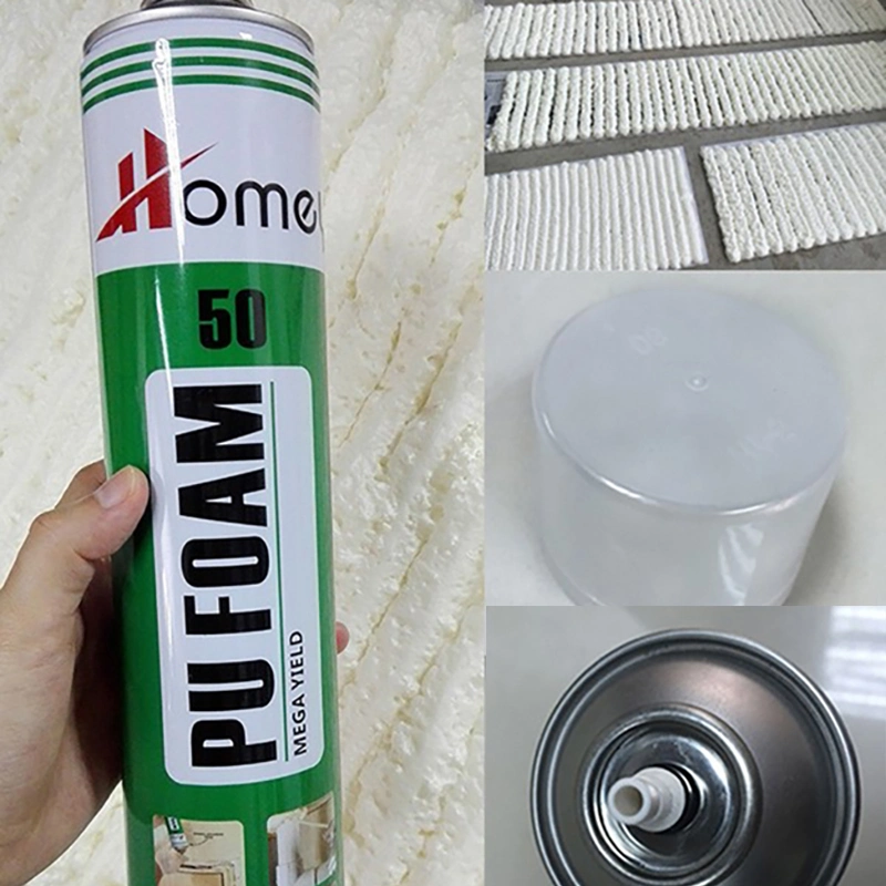 Espuma PU de Spray Adhesives Homey 50 expansível de 750 ml