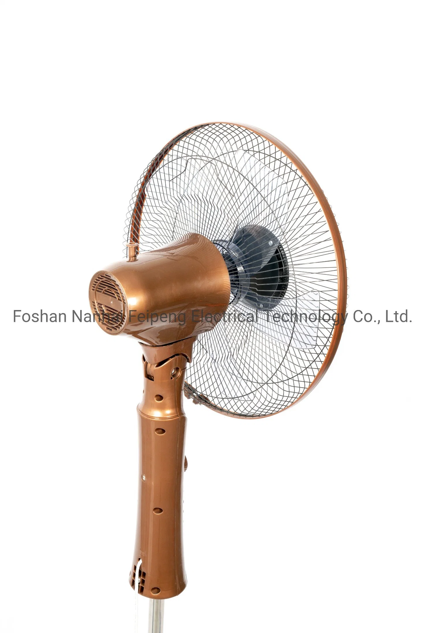 Flypon Home Appliances Factory Fan 16 Inch Electric Fan with Copper Motor Stand Fan