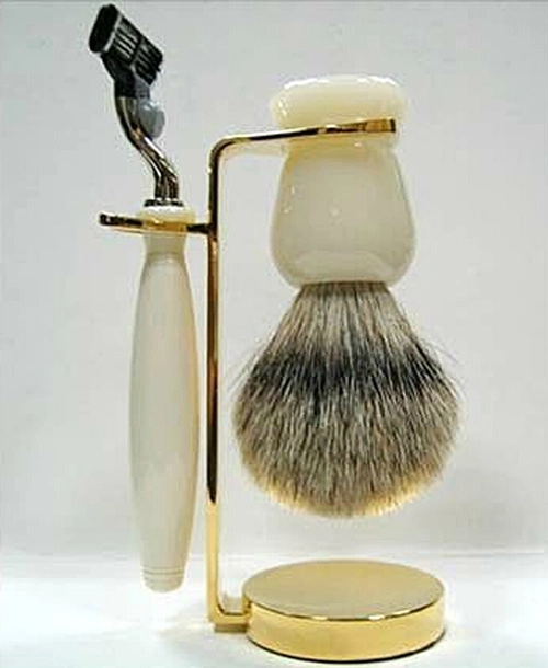 Newest Hair Safety Razor with Shaving Brush Set