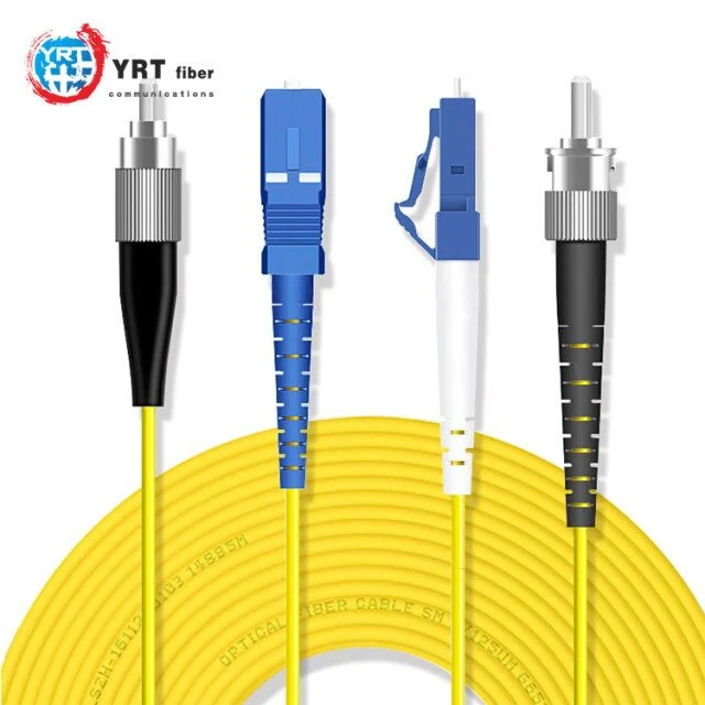 Sm Fiber Optic Patch Cord Fiber Optic Communication Cable LC/Sc/St/FC Jumper