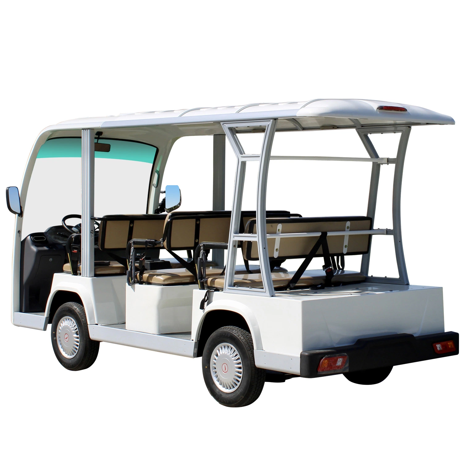 Qty/20&prime; Gp: 7units Qty/40&prime; Hq: 21units 48V Wuhuanlong 3680*1200*1850 Scooter Golf Trolleys