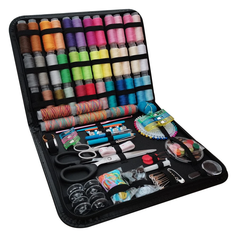 206 PCS Lotus Travel Sewing Kit with Accessories