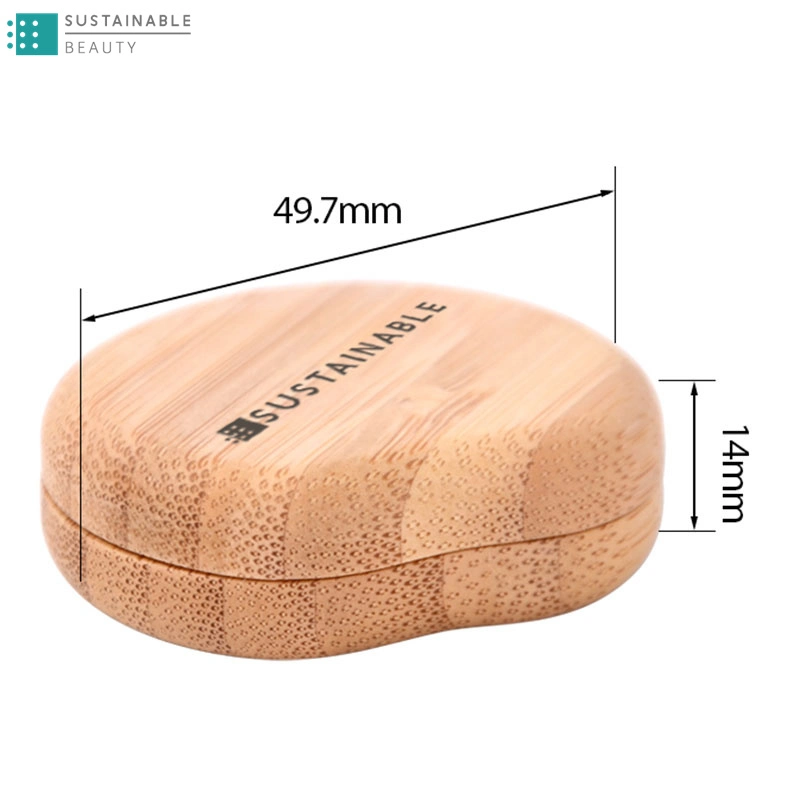 New Design Magnetic Bamboo Empty Eye Shadow Case