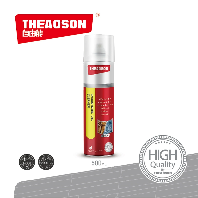 Theaoson 500ml Industrial Oil Stain Cleaning Industry Dirt Oil Stain Cleaner Spray