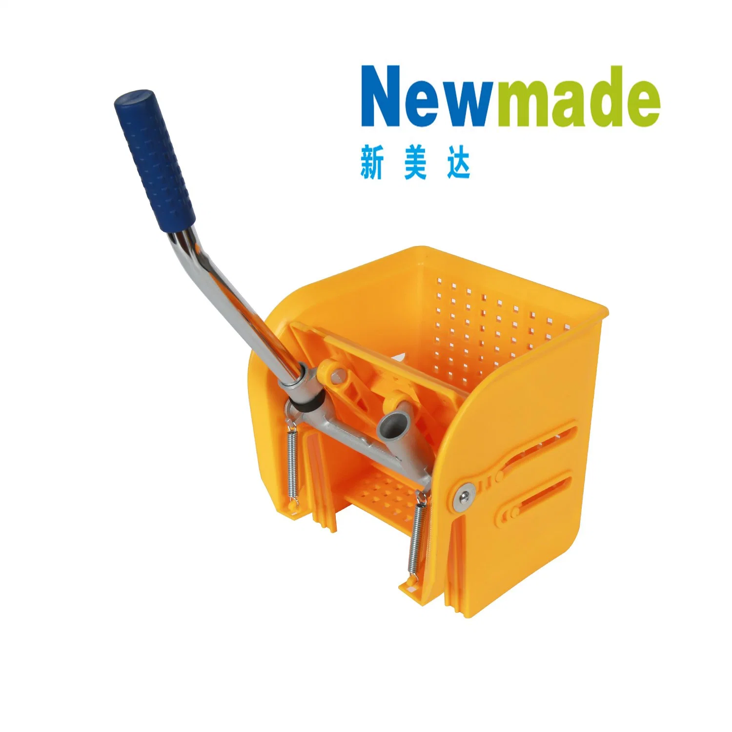 Newmade 20L Mop Wringer Bucket Trolley Cart Cleaning Tools Wringer Trolley