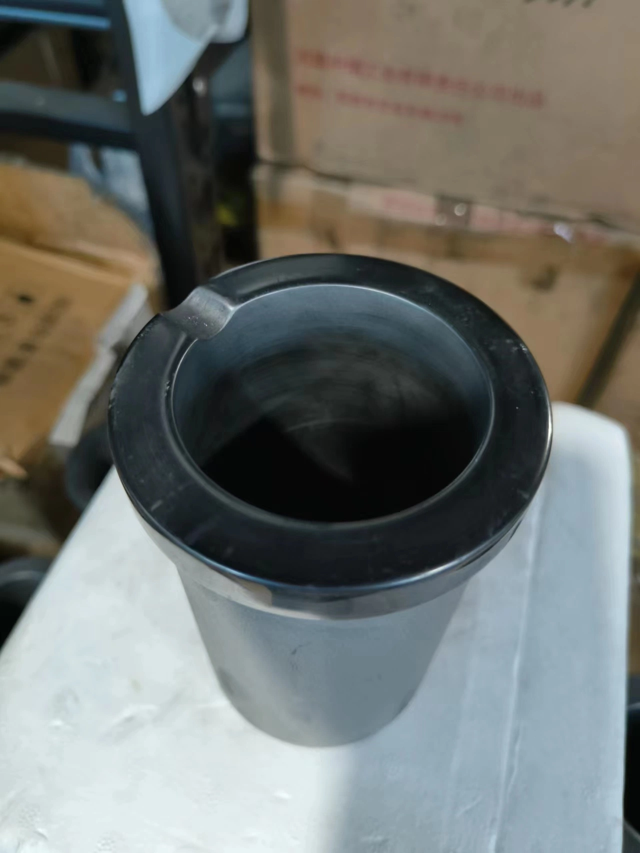 High Wear Resistance, Self-Healing and Anti-Oxidation Coated Graphite Crucible for Melting Metal